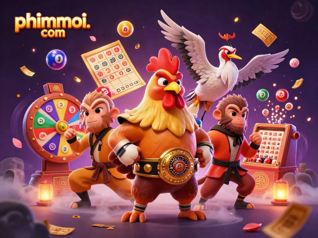 Engage with phimmoi. com's exciting lottery scene featuring dynamic characters and colorful elements.
